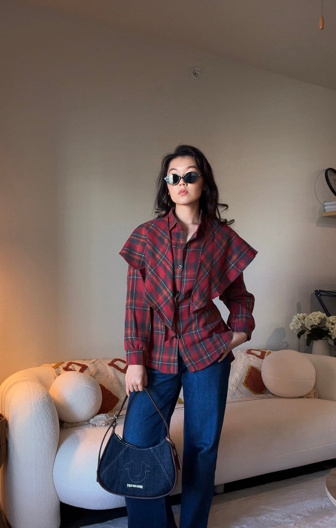 Transform Shirt – 4-in-1 Scarf Detail Top (One Size)