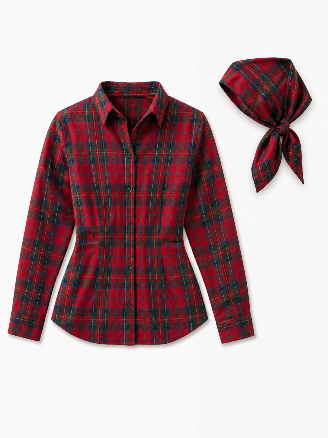 Transform Shirt – 4-in-1 Scarf Detail Top (One Size)